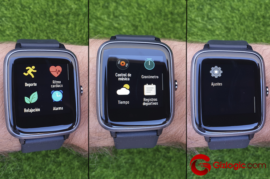 Pantallas del menú SPC Smartee Boost